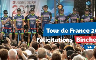 Binche sera "ville-départ" de la troisième étape du Tour de France.