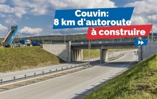 8,1 km de voiries ont été construits pour cette Phase 2 du chantier