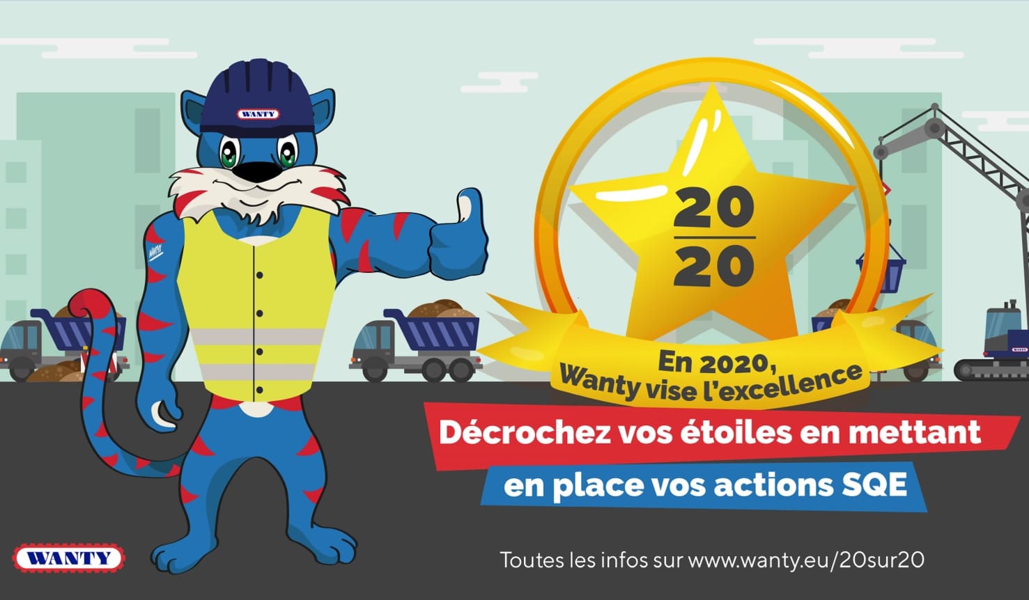 Campagne SQE 2020: Wanty lance ’20 sur 20′ pour viser l’excellence