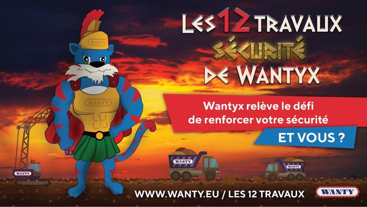 Les 12 travaux de Wantyx: notre nouvelle campagne SQE (sécurité – qualité – environnement)