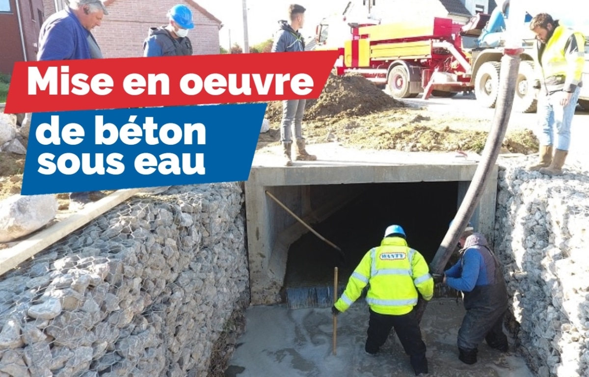 Wanty bétonne… même sous eau