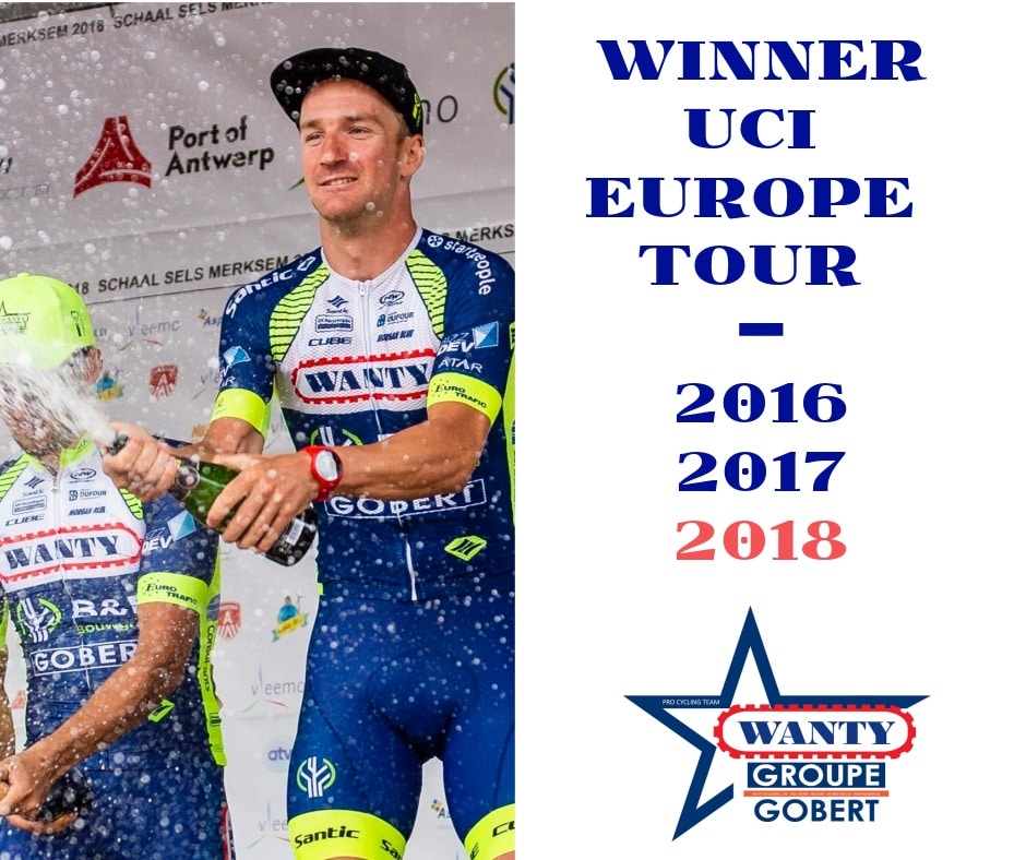 Wanty remporte l’Europe Tour pour la 3e saison consécutive