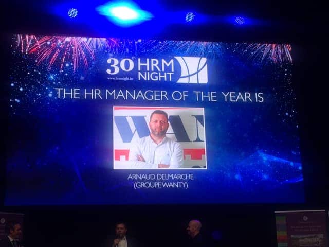 Wanty, lauréat du HR Manager of the Year