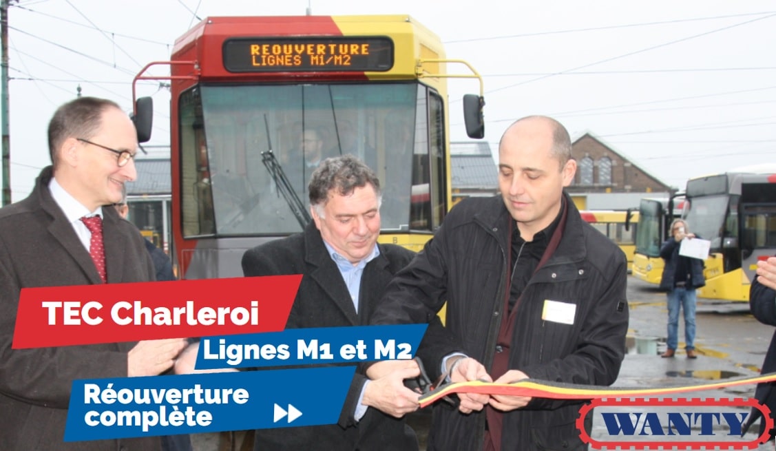 Remise à neuf de 3 km de voiries et de voies de tram