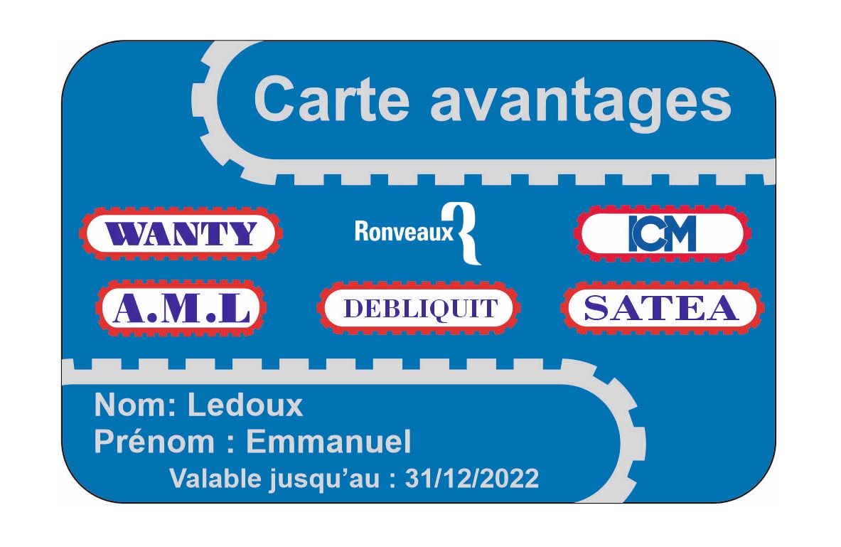 Les avantages « partenaire » grâce à votre carte Wanty