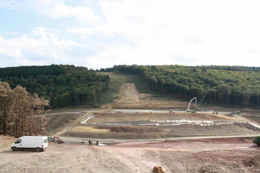 Chantier contournement de Couvin