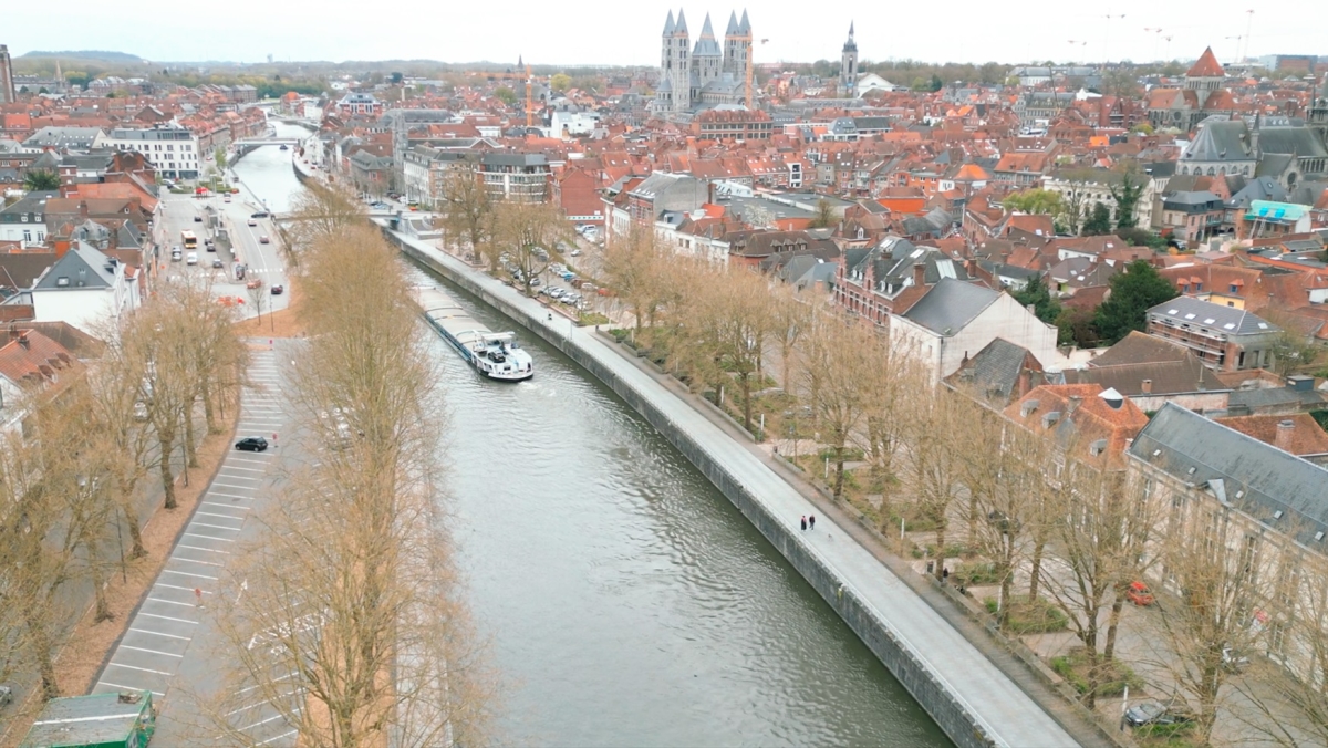 Un nouveau visage pour les quais de Tournai